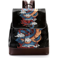 Персонализированные школьные сумки Dragon Cloud Сумки-книжки для подростков, разноцветные, 27x12.3x32 см, Рюкзаки-рюкзаки