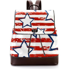 Звездная полоса Персонализированные школьные сумки-книжки для подростков, разноцветные, 27x12.3x32 см, Рюкзаки-рюкзаки