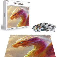 Пазл 300 деталей животных пазл взрослых, DIY большой пазл коврики, деревянный пазл для взрослых и детей от 12 лет Деревянный пазл Дракон мастер