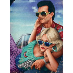 Пазл 2000 деталей ретро-фильм о любви Trues Romances poster для взрослых и семьи, развивающая игрушка, Xq674Zy, 70 x 100 см