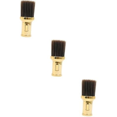 Beaupretty Набор из 3 щеток для пудры для тела, щетка для чистки парикмахера, щетка для корректирующей пудры, дозатор для пудры, контейнер для пуд