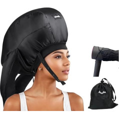 Ultimate Hair Dryer Cap with Hood, насадка для фена для вьющихся волос, ваше идеальное решение для диффузора волос, большая емкость, насадка для фена для б
