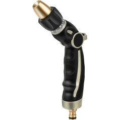 Садовый ручной душ RESTMO, сверхмощный душ высокого давления, металлическая латунная насадка, садовый распылитель, пистолет для полива, ороси