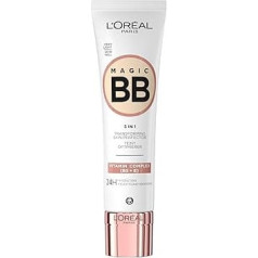 L'Oréal Paris - BB Crème C'est Magic - Complexion Perfector 5-in-1 - Увлажняющий тональный крем 24H - Для всех типов кожи - Легкое и естественное покрытие - SPF 11 - Оттенок: Оч