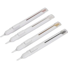 Инструменты для ногтевого искусства, ручка для ногтей, инструмент для рисования на ногтях, DIY украшения, ручка для рисования, 4 штуки, ручка 