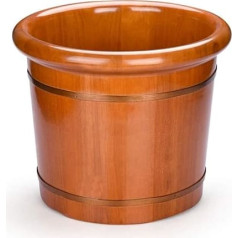 Деревянная бочка Foot Spa для замачивания ног, ванна для ног, ведро для замачивания ног, деревянное ведро для педикюра, пол для взрослых (размер