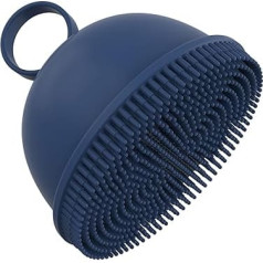 Силиконовый скрабер для тела Полусфера Скрабер для душа для очищения тела Скрабер для головы Массажер для кожи Дружественная силиконовая 