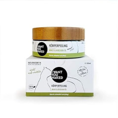 Clear Spirit Scrub Скраб для тела с мятой и маслом авокадо, освежающий и очищающий с антиоксидантным эффектом и ароматом лимона с мятой