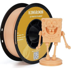 Kingroon Обновленный матовый материал для 3D принтера, матовый PLA материал, черный матовый PLA материал, 1.75 мм, высокоскоростной PLA материал, цвет 