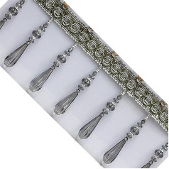 Отделка бахромой золотого цвета, отделка кисточками, гирлянда из кисточек, плетеные подвесные бусины, плетеные подвесные бусины, отделка б