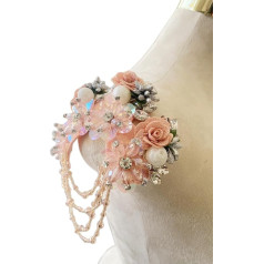 Трехмерные 3D цветок стразы аппликация шитье блестящие бусины камни отделка кристалл бахрома патчи для платья одежда аксессуары 14x16 см (све