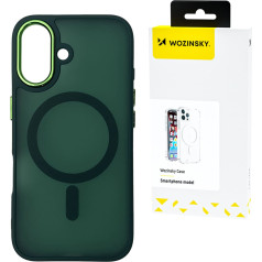 Чехол для Samsung Galaxy S24 FE Fashion Case с MagSafe - зеленый