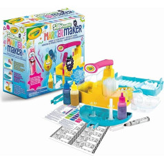 CRAYOLA - Маркер Maker Silly Scents, лаборатория неоновых парфюмерных ручек, создание собственных ароматических фломастеров, творческая деятельность 