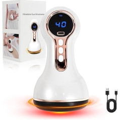 Shiptree Вибрастоун Нейропатия, 5.0 Модернизированное устройство ударно-волновой терапии Гуа, мини-массажер с 30 функциями вибрации и нагрева, о