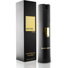 Sultan of Style Pure Alpha Perfume Oil Men, пряный и свежий аромат, 100% без спирта, питательные эфирные масла, подарки для мужчин