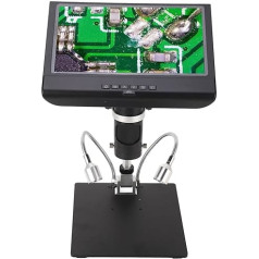 10-дюймовый ЖК-цифровой микроскоп со светодиодной подсветкой, разрешение 1080P, регулируемый зум, цифровой микроскоп для промышленного SMD SMT р