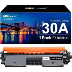 Совместимые тонер-картриджи GPC Image 30A для HP CF230A 30A - с чипом (1 черный) для принтера HP LaserJet Pro M203d, M203dw, M203dn, MFP M227sdn, MFP M227d, MFP M227fdw, MFP M227fdn