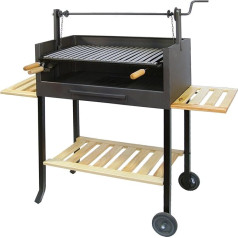 IMEX EL ZORRO 71505 Сиденье-вешалка и гриль для барбекю из нержавеющей стали 135 x 75 x 42 см Черный