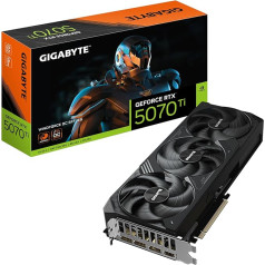 Видеокарта Gigabyte GeForce RTX 5070 Ti WINDFORCE OC SFF 16G - 16 ГБ GDDR7, 256 бит, PCI-E 5.0, 2497 МГц тактовая частота ядра, 3 x DP 2.1a, 1 x HDMI 2.1b, NVIDIA DLSS 4, GV-N507TWF3OC-16GD