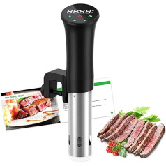 Sous vide Sous-vide Cooker, кастрюля точного приготовления, погружной циркулятор, 3D мощная тихая циркуляция воды, низкое содержание масла и жира, здоро