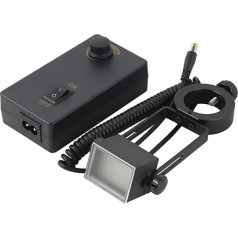 Mikroskopbeobachtung Mikroskop-Beleuchtung Video-Stereo-Mikroskop-Beleuchtung Einstellbare quadratische LED-Lampe mit PVC-Diffusor Industrielle Seitensicht-Lichtquelle 25 mm 32 mm (Диаметр отверстия 32 мм)