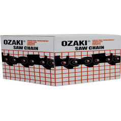 - Greenstar 1299 Цепь Ozaki полупрямоугольная, 3/8 дюйма, 25 оранжевых