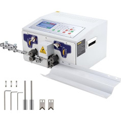 VEVOR Автоматическая компьютерная машина для зачистки проводов 300W кабелерезка 1-100,000 мм 220V машина для гибки проводов максимальный диаметр ка