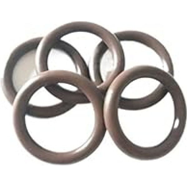 10 Stück FKM-Dichtungsringe, Dicke/CS 1,8 mm, Streifen, Fluorkautschuk, O-Ring-Dichtung, Ersatzscheibe, Ölbeständigkeit, Auto-O-Ring 1,8(6.4x2.8x1.8mm)