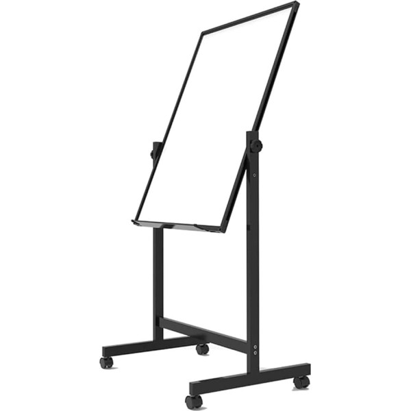 CONGRUI Whiteboard, magnetisch, wendbar, trocken abwischbar, Staffelei, Rollbrett, Zuhause, Büro, Klassenzimmer