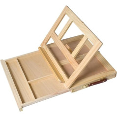 CONGRUI Эскиз настольный Schublade Kiefer Staffelei Faltbare Ölgemälde Fe Ölgemälde Box