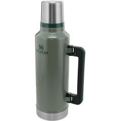 Stanley Classic Legendary Thermos Bottle, 1,9 л, сохраняет горячее или холодное в течение 45 часов, колба-термос из нержавеющей стали, без бисфенола, безопасен дл