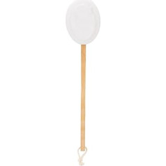 Аппликатор для лосьона Professionaler Rückenschrubbe mit 6 Ersatzköpfen für Männer Frauen Dusche Lotion Applikator, Müdigkeitserleichterung