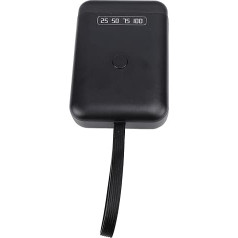 Haofy Haarextension Lampe Effiziente 405 -nm -LED Handheld Härtungswerkzeug für Salon Home Wiederaufladbare Haarverlängerungsmaschine für DIY Styling ABS, Silikon (BLACK)