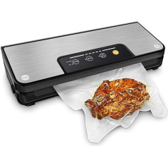 Ultty VS6602 Вакуумный запайщик пленки 80 Kpa для приготовления Sous Vide, продукты остаются свежими до 8 x Longer сухой и влажный режимы вакуумный пакет в 