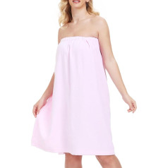 North Bund Женское полотенце для сауны Sauna Kilt Bathrobe 100% хлопок Полотенце для сауны Sauna Kilt Sauna Sarong Towel с эластичной лентой и застежкой-липучкой для сп