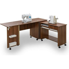 Comfort 7 | Шкаф для швейной машины | Мебель для шитья | Стол для шитья | (белый премиум)