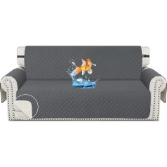 CHELZEN Водонепроницаемый чехол для дивана, 3-местный двусторонний чехол для дивана, защитник мебели для гостиной ребенка, собаки и домашних ж