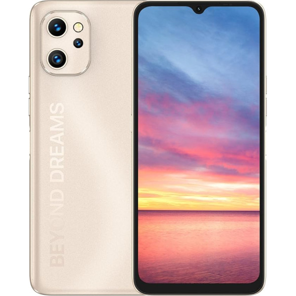 UMIDIGI F3S Android смартфон без контракта, 6GB + 128GB мобильный телефон без контракта, 6.7 дюймов телефон, 48MP тройная камера, 5150mAh аккумулятор Android 11 Инте