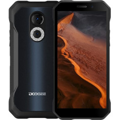 Android 12 Открытый мобильный телефон без контракта DOOGEE S61, Helio G35 2,3 ГГц 6 ГБ + 64 ГБ, 20MP камера ночного видения, IP68 смартфон, прочный, водонепроницае