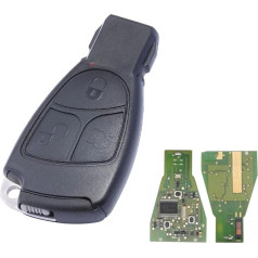 Пульт дистанционного управления ключ карты автомобиля ключ FCC ID: IYZ 3312 Smart Remote Key NEC Chip 433MHz для Mercedes Benz W169 W202 W203 W208 W210 W245 3 кнопки Fob