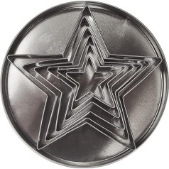 Scrapcooking 2018 Набор из 6 резаков из нержавеющей стали 