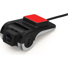 XTRONS 1280 x 720 HD USB Dash Cam с поддержкой потока 170 ° HD широкий угол в реальном времени мониторинга петли записи с ADAS