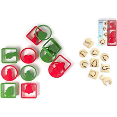 Habi 8582900 Ножи для печенья, полипропилен, разноцветный