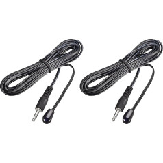 карта поиска ИК инфракрасный излучатель удлинительный кабель 3M длинный 45 градусов угол луча 3,5 мм разъем один красный голова 2 пакет