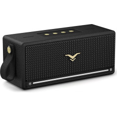 StageSound Bluetooth Speaker with Light, IP67 Waterproof, 80 W Music Box, Portable Bluetooth Box with Dual Bass Drivers, 8H Battery, Speaker Boxs with Active Deep Bass/Stereo Pairing/TF/AUX/USB