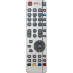SHWRMC0116 Запасной пульт ДУ подходит для ЖК-телевизора Sharp LC-40CFG6352E LC-43CFG6352E LC-49CFG6352E LC-55CFG6352E LC-32CHG6452E LC-32CFG6452E LC-40CFG6452E LC-40CFG6452E LC-40CFG6452E LC-40CFG6452E LC-40CF4444CFG6