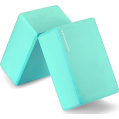 Fitvids Набор из 2 блоков для йоги из ЭВА высокой плотности, 9