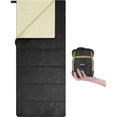 Спальный мешок Ohuhu - маленький размер упаковки и ультралегкий (900 г) летний спальный мешок одеяло спальный мешок крытый открытый летний спал