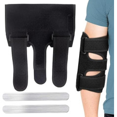 YRTUOP Cubital Tunnel Brace, Adjustable Stabilising Arm Brace - Breathable Adjustable Sleeve For Sleeping Comfort At Home