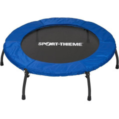 Sport-Thieme Trampoline Flex Pro | Способствует развитию равновесия, координации и фитнеса | Складные ножки | Легко складывается | Стальная рама, резиновый